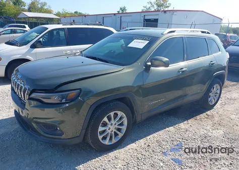2019 Jeep Cherokee Latitude Fwd из США, поврежденный, VIN 1C4PJLCB4KD444276
